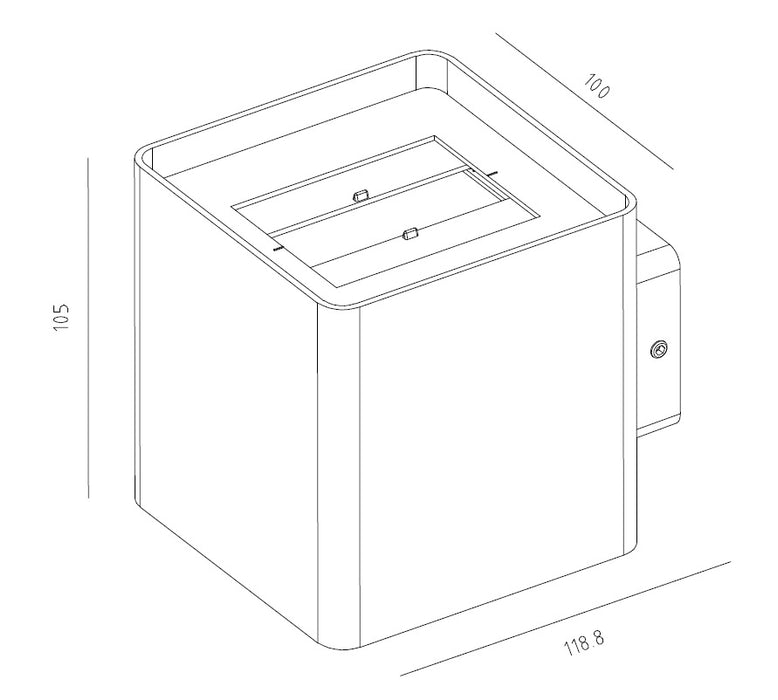 13.6W LEDVISION WALL-CUBE