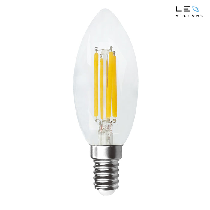 LEDVISION™ 4W  Filament Kerze E14